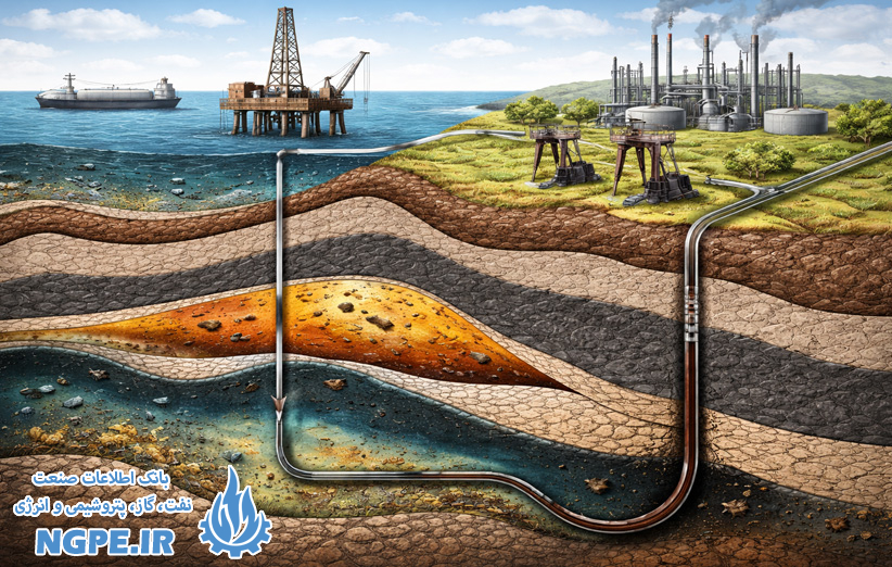 نفت چیست؟ بررسی فنی مراحل تشکیل، مهاجرت و برداشت نفت