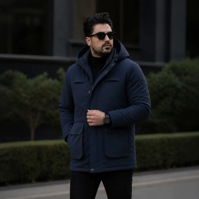 کاپشن پرسنلی کتان ۵ لایه کد K121